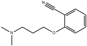 2-[3-(dimethylamino)propoxy]benzonitrile Structure