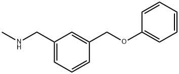 N-METHYL-3-(PHENOXYMETHYL)BENZYLAMINE Structure