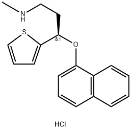 R-DULOXETINE HYDROCHLORIDE Structure