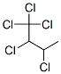 1,1,1,2,3-펜타클로로부탄 구조식 이미지