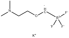 Potassium 2-(dimethylamino)ethoxymethyltrifluoroborate 구조식 이미지