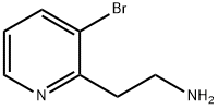2-(3-브로모피리딘-2-일)에탄아민 구조식 이미지
