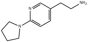 2-(6-(pyrrolidin-1-yl)pyridin-3-yl)ethanaMine Structure