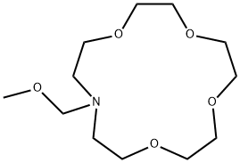 N-메톡시메틸라자-15-크라운-5,96 구조식 이미지