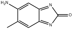 2H-Benzimidazol-2-one,  5-amino-6-methyl- Structure