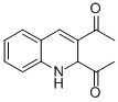 1-(2-ACETYL-1,2-DIHYDRO-QUINOLIN-3-YL)-ETHANONE Structure