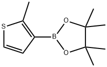 2-Methylthiophene-3-boronic acid pinacol ester Structure