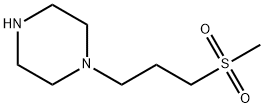 1-[3-(Methylsulfonyl)propyl]-piperazine2HCl Structure