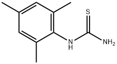 N-(2,4,6-TRIMETHYLPHENYL)THIOUREA 구조식 이미지