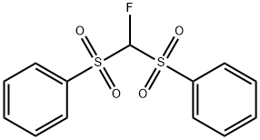 Fluorobis(phenylsulfonyl)methane Structure