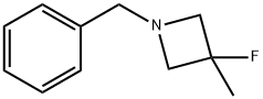 1-BENZYL-3-FLUORO-3-METHYL-AZETIDINE 구조식 이미지