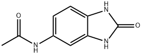 Acetamide, N-(2,3-dihydro-2-oxo-1H-benzimidazol-5-yl)- (9CI) 구조식 이미지