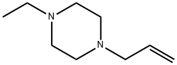피페라진,1-에틸-4-(2-프로페닐)-(9CI) 구조식 이미지