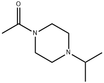 Piperazine, 1-acetyl-4-(1-methylethyl)- (9CI) Structure