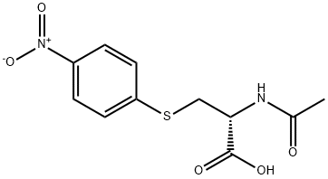 N-ACETYL-S-(4-NITROPHENYL)-L-CYSTEINE Structure
