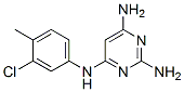 N4-(3-chloro-4-methyl-phenyl)pyrimidine-2,4,6-triamine Structure