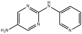 2,5-PyriMidinediaMine, N2-3-pyridinyl- Structure