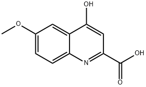 4-Hydroxy-6-Methoxy-quinoline-2-carboxylic acid Structure