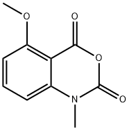 3-METHOXY-N-METHYLISATOIC ANHYDRIDE Structure