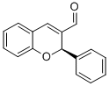 (2R)-2-페닐-2H-크로멘-3-카르복스알데히드 구조식 이미지
