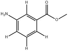 Methyl 3-AMinobenzoate--d4 Structure