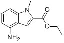 ETHYL 4-AMINO-1-METHYL-1H-INDOLE-2-CARBOXYLATE Structure
