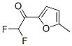 에타논,2,2-디플루오로-1-(5-메틸-2-푸라닐)- 구조식 이미지