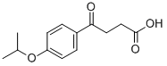 4-OXO-4-(4-ISOPROPOXYPHENYL)부티르산 구조식 이미지