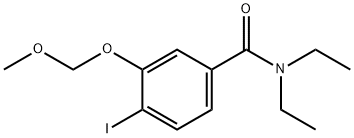 N,N-DIETHYL-4-IODO-2-(메톡시-메톡시)-벤즈아미드 구조식 이미지