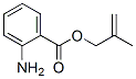 2-Propen-1-ol,2-methyl-,2-aminobenzoate(9CI) 구조식 이미지