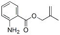 2-Propen-1-ol,2-methyl-,2-aminobenzoate(9CI) Structure