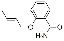 o-(2-Butenyloxy)benzamide Structure