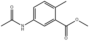 methyl 5-acetamido-2-methyl-benzoate 구조식 이미지