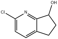 2-Хлор-6,7-дигидро-5H-циклопент [б] пиридин-7-ол структурированное изображение