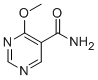 4-methoxypyrimidine-5-carboxamide Structure