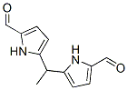 1H-Pyrrole-2-carboxaldehyde,  5,5-ethylidenebis- Structure