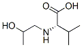 2-hydroxypropylvaline Structure