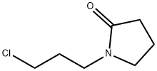 1-(3-chloropropyl)-2-Pyrrolidinone 구조식 이미지