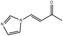 3-부텐-2-온,4-(1H-이미다졸-1-일)-,(E)-(9CI) 구조식 이미지