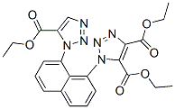 1-[8-[5-(Ethoxycarbonyl)-1H-1,2,3-triazol-1-yl]naphthalen-1-yl]-1H-1,2,3-triazole-4,5-dicarboxylic acid diethyl ester Structure