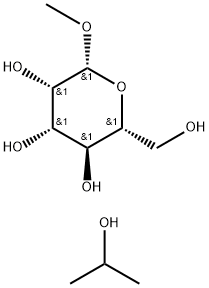 Methyl -D-Mannopyranoside Isopropylate Structure
