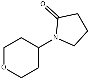 2-Pyrrolidinone, 1-(tetrahydro-2H-pyran-4-yl)- Structure