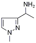 1H-Pyrazole-3-MethanaMine, a,1-diMethyl- Structure