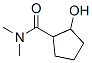 Cyclopentanecarboxamide,  2-hydroxy-N,N-dimethyl- Structure