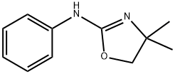 4,4-DIMETHYL-N-PHENYL-4,5-DIHYDROOXAZOL-2-AMINE Structure