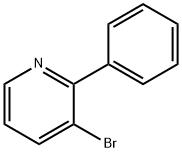 3-BROMO-2-PHENYLPYRIDINE 구조식 이미지