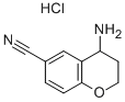 4-AMINO-CHROMAN-6-CARBONITRILE HYDROCHLORIDE Structure