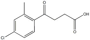 4-(4-클로로-2-메틸페닐)-4-옥소부티르산 구조식 이미지