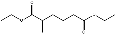 Pentane-1,4-dicarboxylic acid diethyl ester Structure