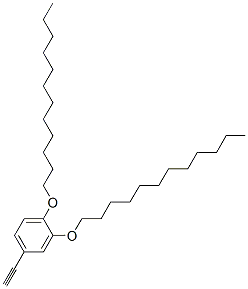 1,2-BIS-DODECYLOXY-4-ETHYNYL-BENZENE Structure